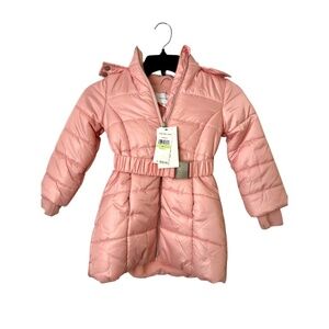 NWT Calvin Klein Blush Pink Children's Coat- 4T
